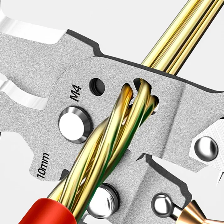 🌟Multifunctional Foldable Wire Stripping Scissors with Electrical Test