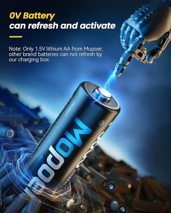 🔥New Product Hot Promotion 49%OFF💥Lithium-ion battery with integrated charging and storage box🔋
