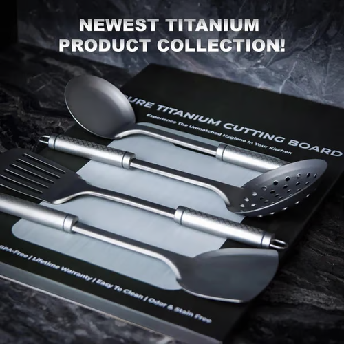 ✅ Pure Titanium Spatula （A handful）