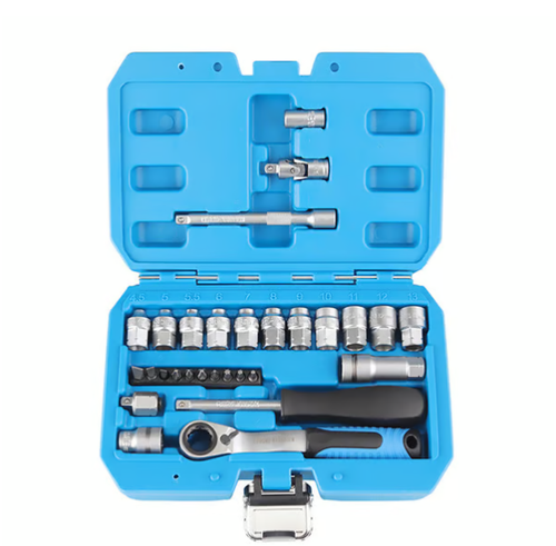 🧰29pcs Core Ratchet Socket Wrench Kit