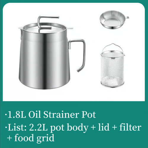 🔥2-in-1 Oil Strainer Pot🔥