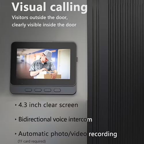 🎁Video Doorbell Wireless WIFI Remote Home Surveillance Video Intercom Night Vision