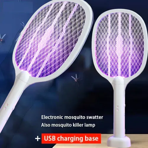 🔥2-in-1 Electric Swatter & Night Mosquito Killing Lamp🔥