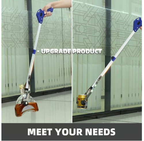 oldable long handle aluminum alloy object picker