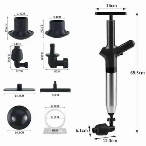 🔥2025 New products 🚽High-pressure toilet uncloggers