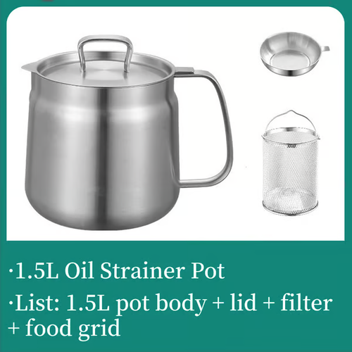 🔥2-in-1 Oil Strainer Pot🔥