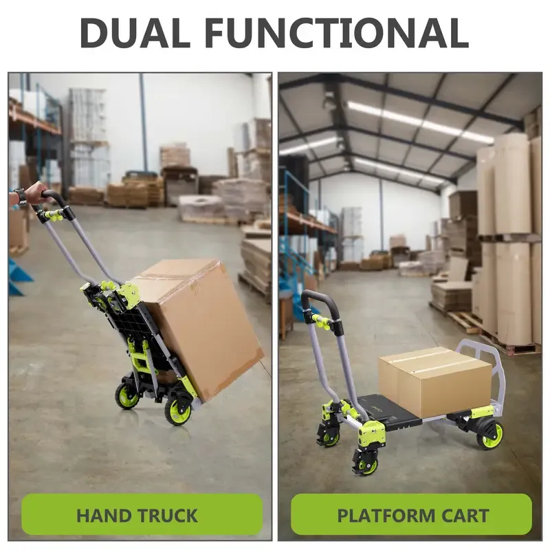✨Two-in-one folding trolley✨
