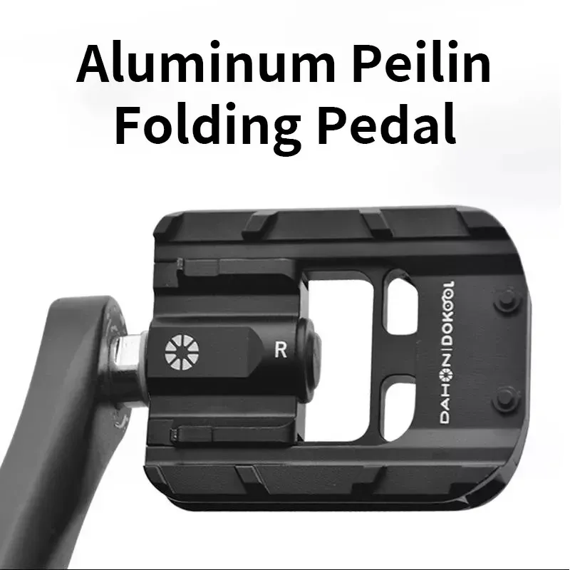 Bicycle Folding Pedal Mountain Bike Universal Aluminum Alloy Bearing Non-Slip Pedal