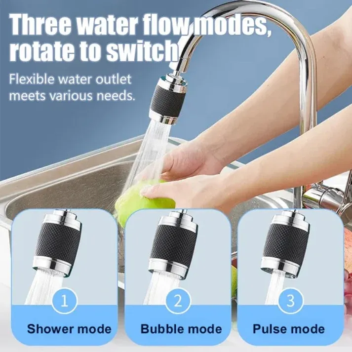 🔥360-Degree Swivel Splash-Proof Faucet Aerator🔥
