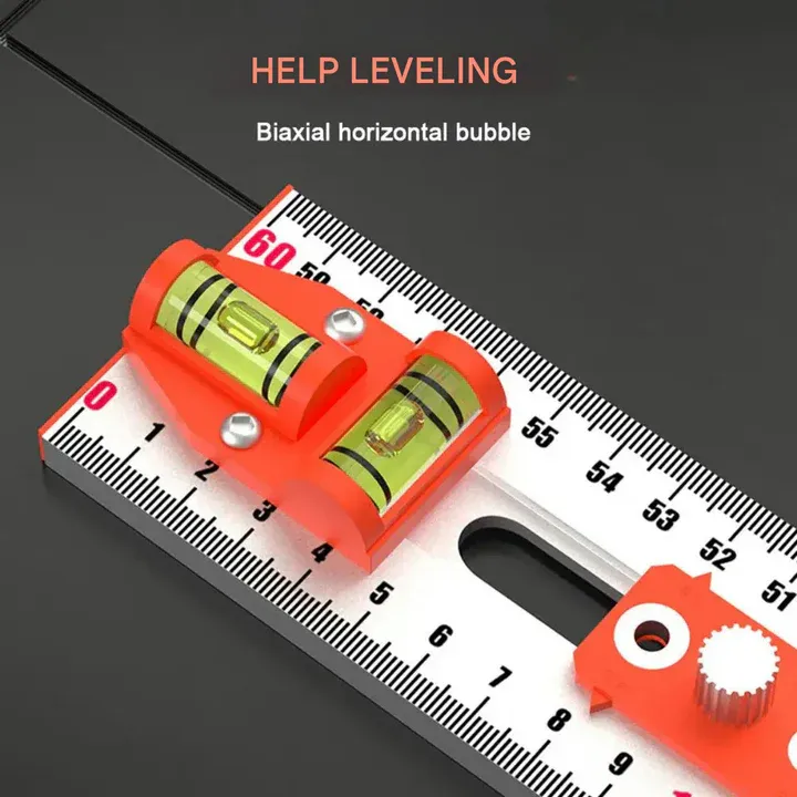 🌈DrillRuler - 2 in 1 Drill Positioning Ruler🌈
