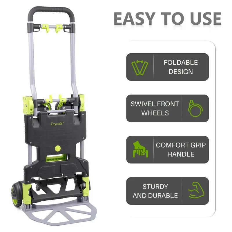 ✨Two-in-one folding trolley✨