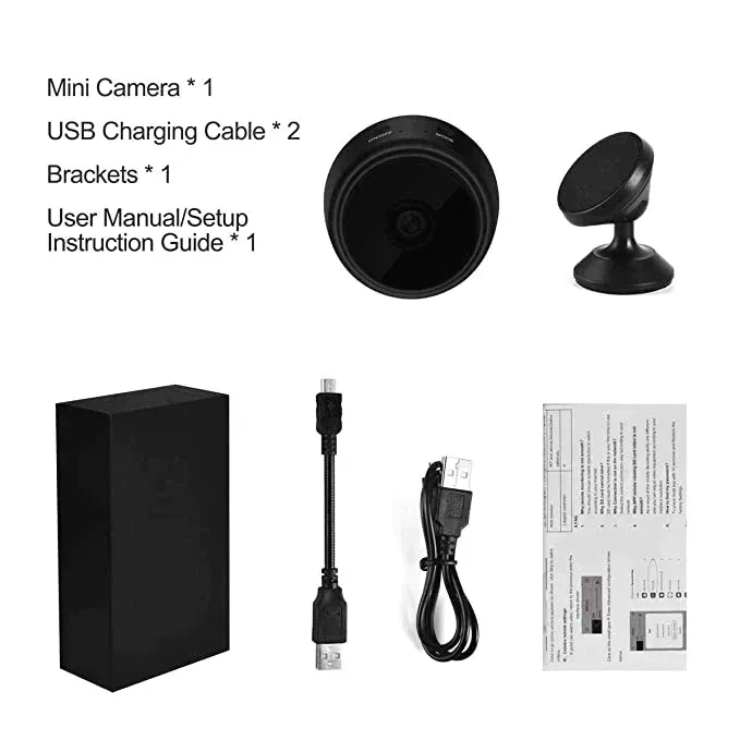 MINI WIRELESS WIFI CAMERA 1080P