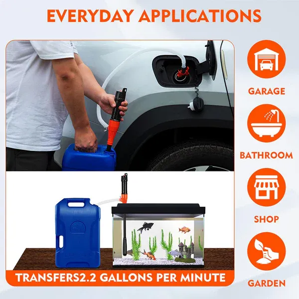 Portable electric multi-purpose transfer pump