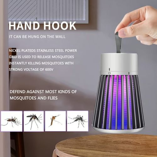 Portable Bug Zapper for Indoors Outdoor Fly Zapper Mosquito Trap