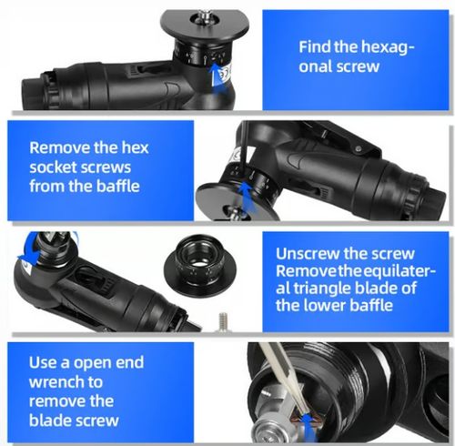 Chamfering Mini Deburring Metal 30000rpm Circular Edge