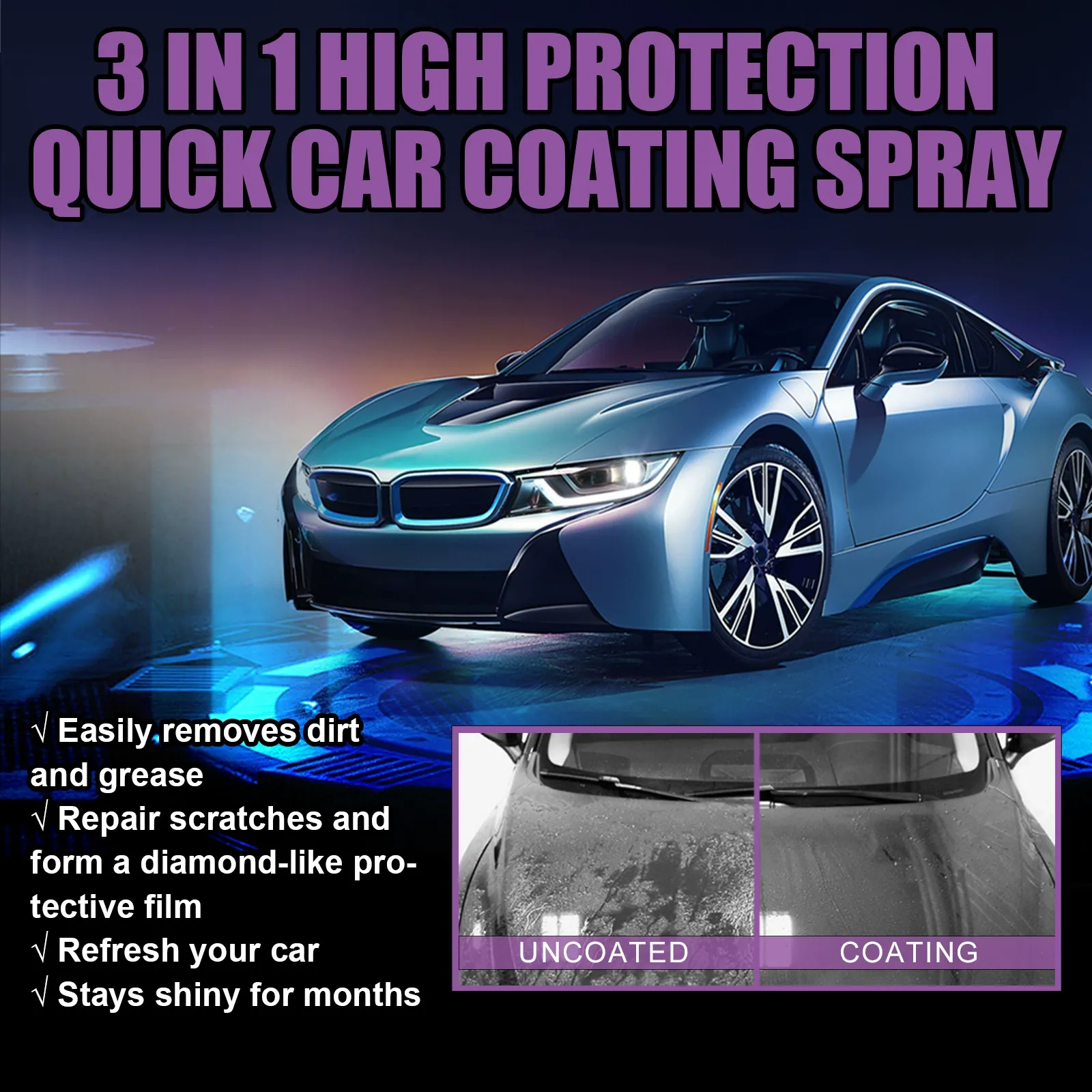 🔥 Hot Deals 50% OFF🔥3 PCs Microfiber Car Duster Car Cleaning Kit