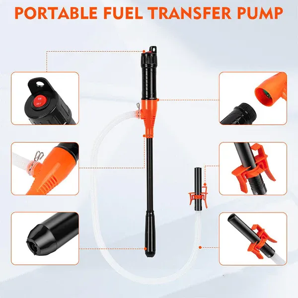 Portable electric multi-purpose transfer pump