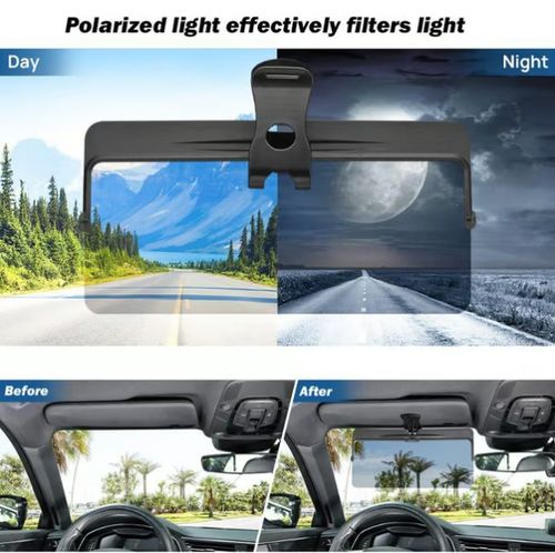 🚗Universal Car Sun Visor With Polarized Glare Protection