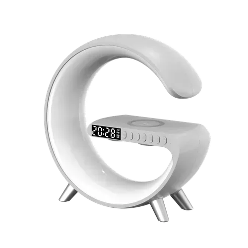 ⏰Smart LED Lamp with Bluetooth Speaker and Wireless Charger