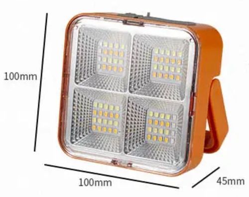 Outdoor Landscape Performance Garden 120W Equivalent 160Led Rechargeable Solar Led Flood Lights