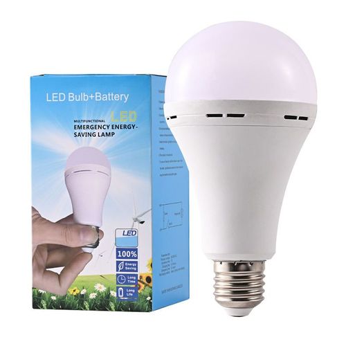 High Quality Super Bright 7W 9W 12W 15W Rechargeable LED Emergency Bulb Light