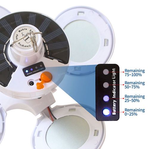 Portable Foldable Solar Bulb Emergency Solar Light Usb Rechargeable Camping Bulb Light