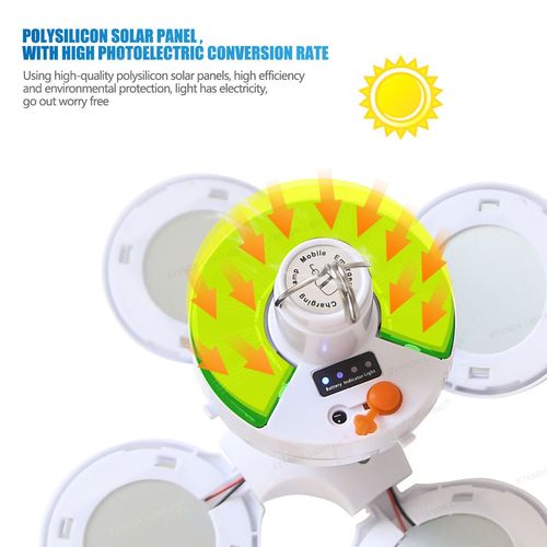 Portable Foldable Solar Bulb Emergency Solar Light Usb Rechargeable Camping Bulb Light