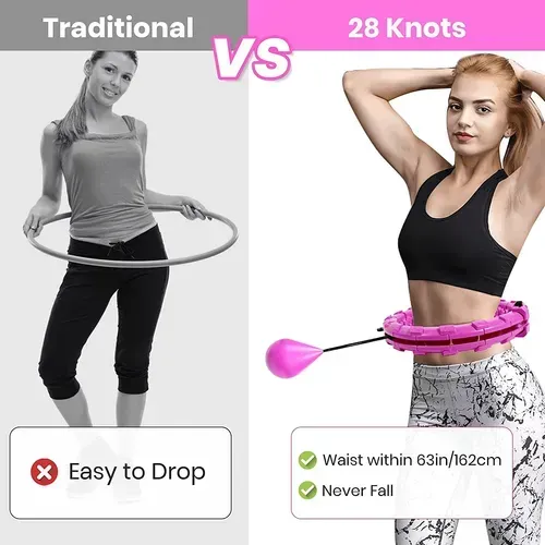 Detachable smart hula hoop