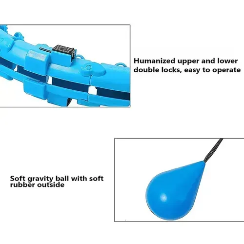 Detachable smart hula hoop