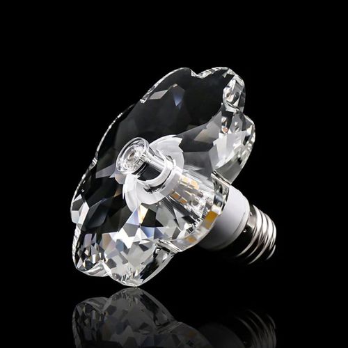 LED Light Bulbs 3000k Warm White Energy Efficient E26-E27 Medium Screw Base Flower Of Chinese Redbud Shape Led Crystal Lamp Bulb