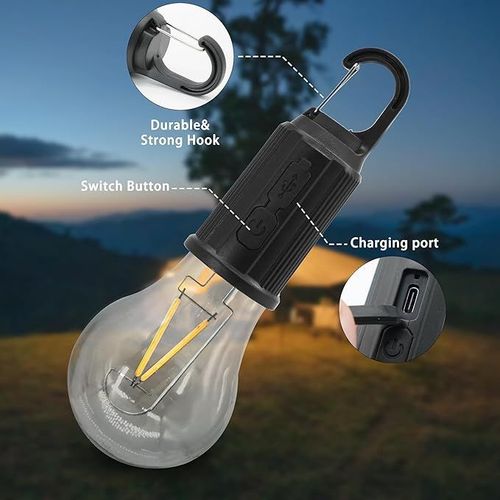 ⏰Rechargeable Retro Camping Lantern – Reliable Light Anytime!