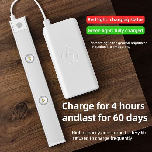 Clearance Sale - 50% OF🔥 Black Friday promotions 🔥 USB Magnetic Wireless Home Kitchen Motion Sensor Led Under Cabinet Light Furniture Lighting