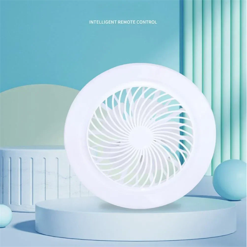 LAST DAY SALE 60% OFF🔥 Black Friday promotions 🔥 3 Wind Speed E27 Lamp LED Fan Light Ceiling Smart Fan Lighting PC Modern Remote Control 3 Colors With Timing Remote Control