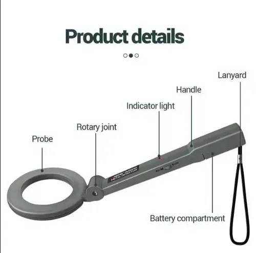 Handheld Highly Sensitive Metal Detectors