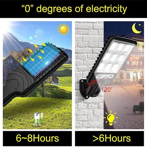 Limited Time Offer - Super Bright Solar Street Lamp Garden Outdoor Security LED COB Path Light Waterproof Motion Sensor Wall Night Lights