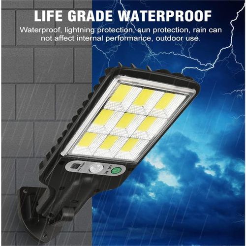 Limited Time Offer - Super Bright Solar Street Lamp Garden Outdoor Security LED COB Path Light Waterproof Motion Sensor Wall Night Lights