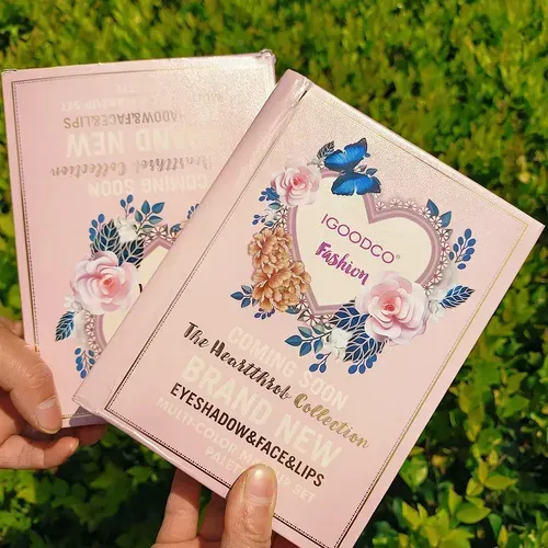 5 Layers Book 78 Colors Eye Shadow Dish Pearlescent Matte Sequins High Quality