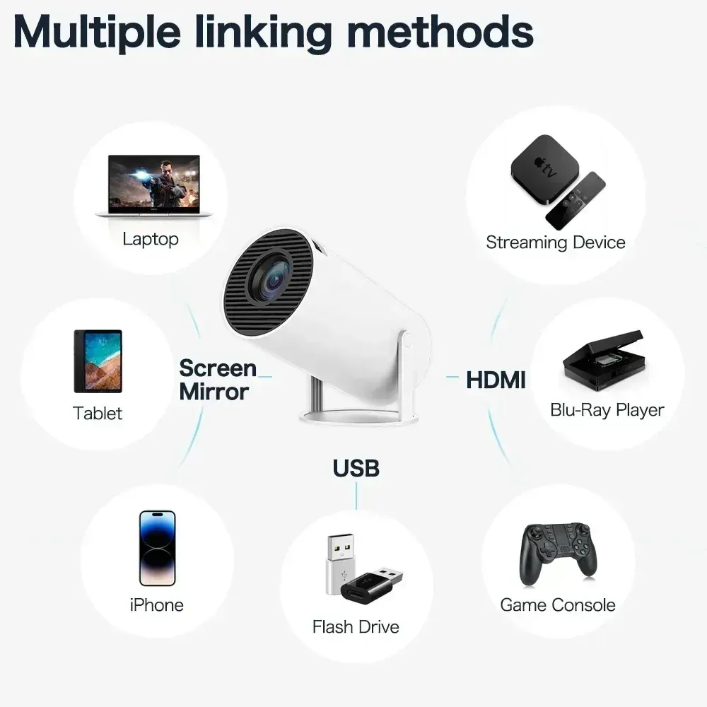 HY300 Smart Projector 🎥