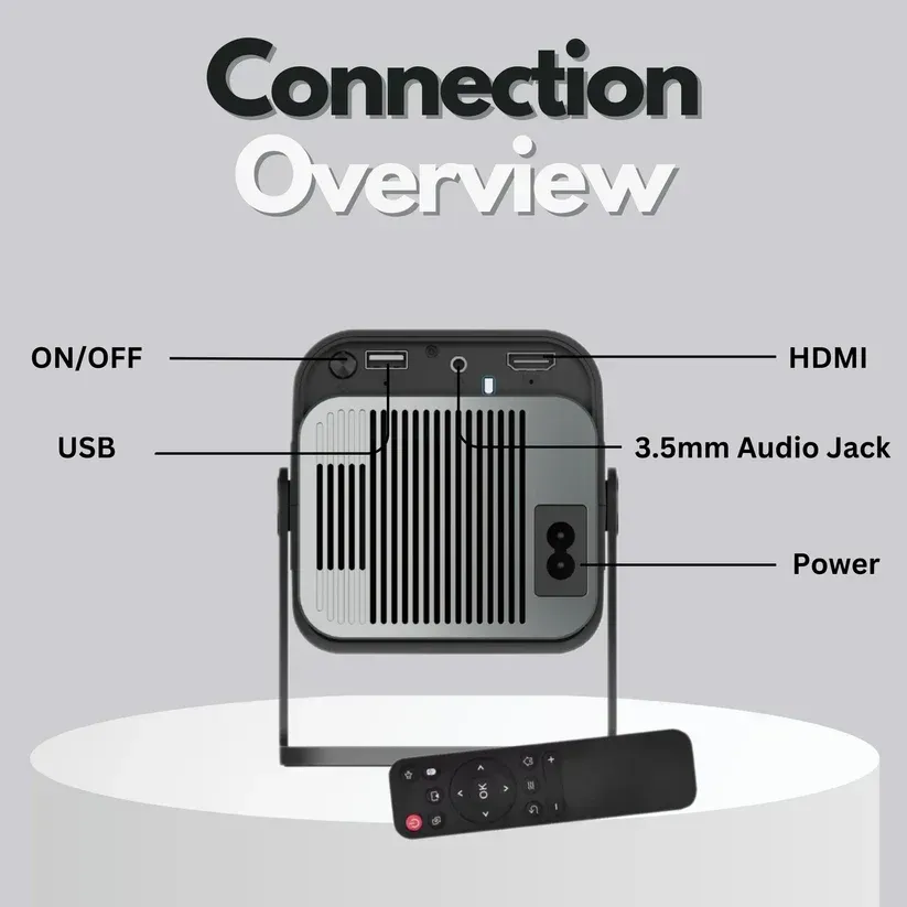 Portable Ultra HD Projector