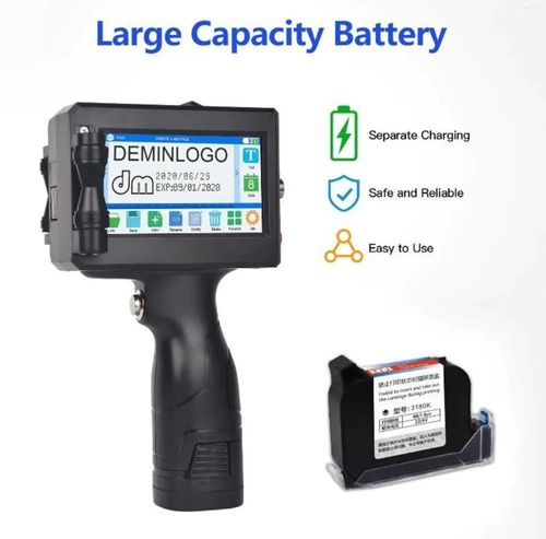 Multipurpose Smart Handheld Inkjet Printer