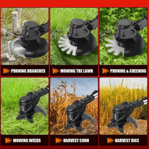 Multi - Function Lawn Mower (includes two batteries)