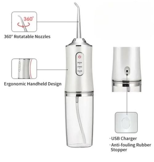 4-Head Rechargeable Electric Dental Irrigator