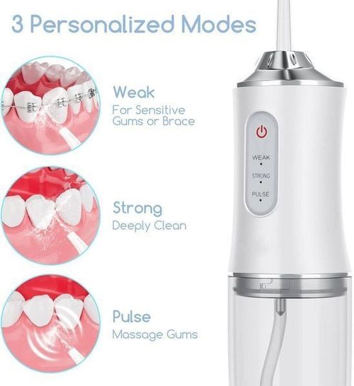 4-Head Rechargeable Electric Dental Irrigator