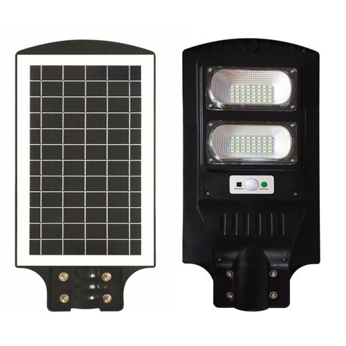 Two Heads Energy Saving Street Light Lithium Battery Waterproof IP65 Super Bright Solar Street Light Streetlight Outdoor Solar Light