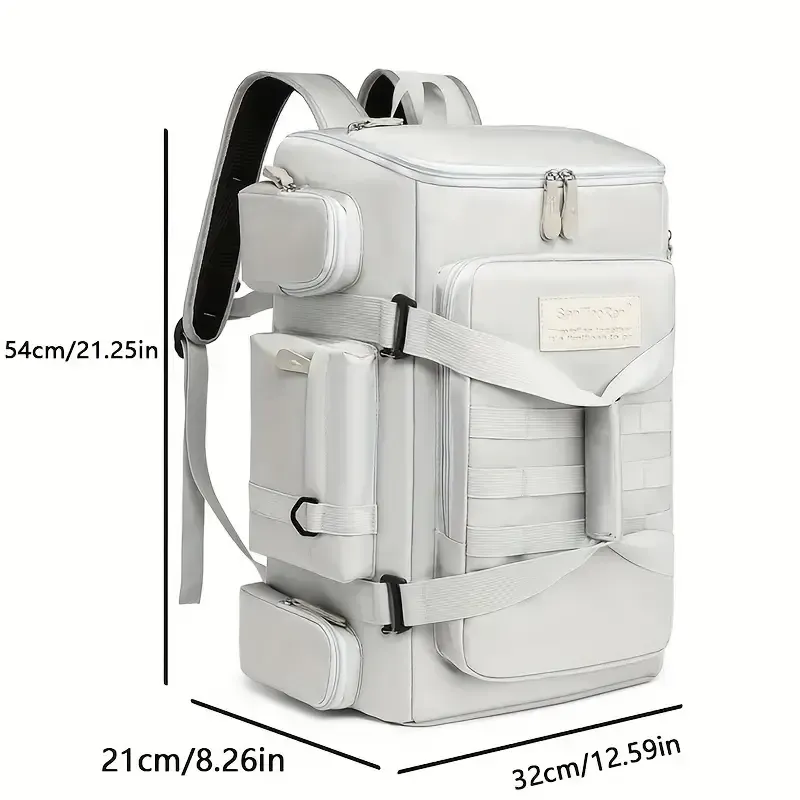 ✨Gallon hiking backpack, large capacity camping backpack, laptop compartment