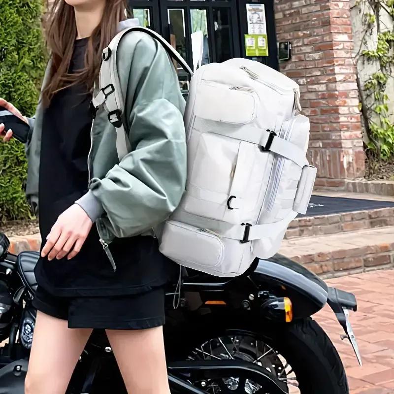 ✨Gallon hiking backpack, large capacity camping backpack, laptop compartment