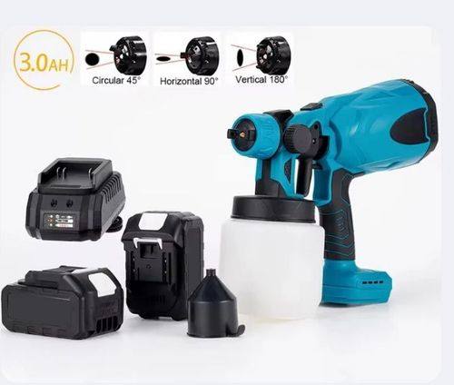 🔥 Cordless High Pressure Paint Sprayer 🔥 Rechargeable Comes with 2 Batteries