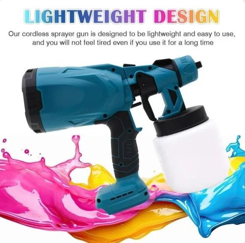 🔥 Cordless High Pressure Paint Sprayer 🔥 Rechargeable Comes with 2 Batteries