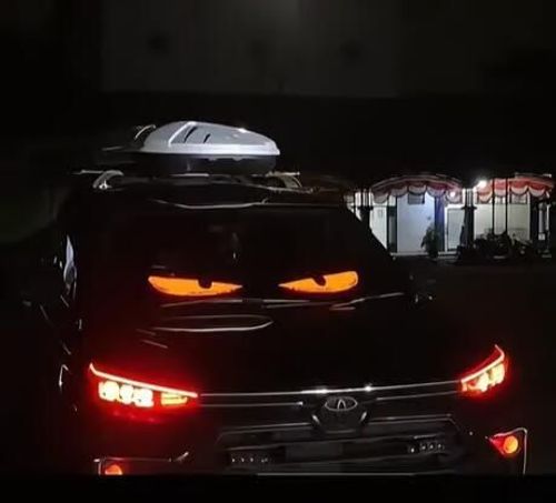 Colorful Eye Lamp Soft Screen for Car Windows