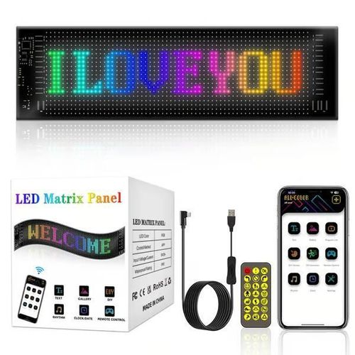Colorful Eye Lamp Soft Screen for Car Windows